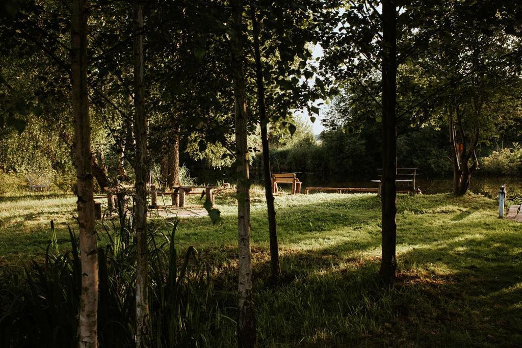 Dom Goscinny Sowia Stopka Miłomłyn Bagian luar foto